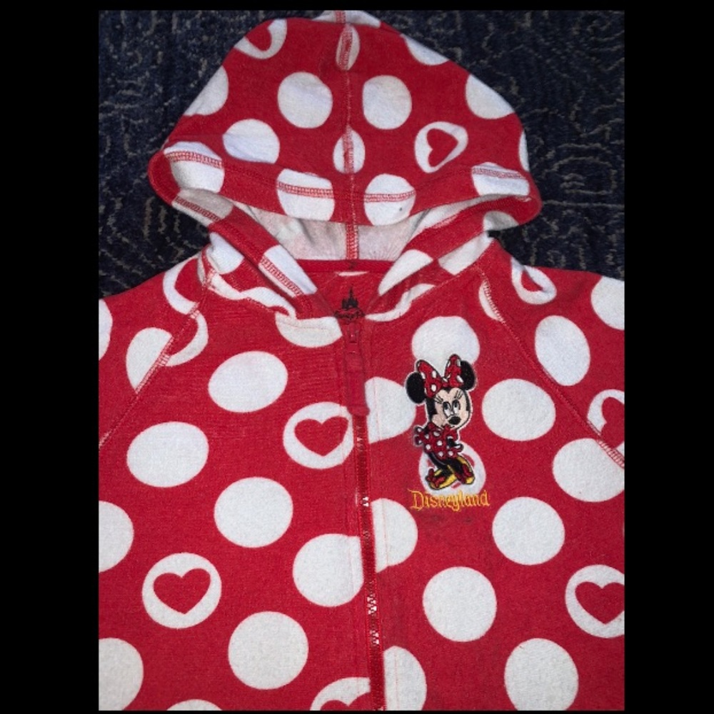 Minnie Mouse Polka Dot Jacket Size : M 7/8